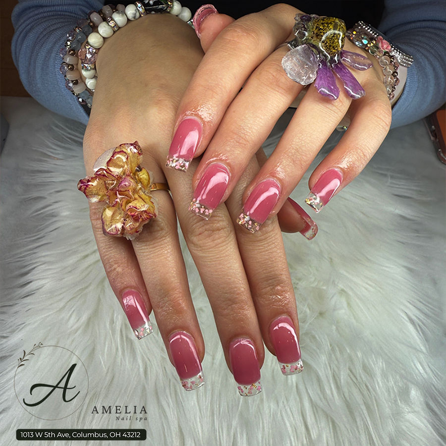Winter Nails at Amelia Nail Spa